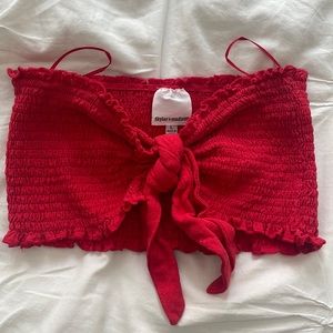 Red Tube Top